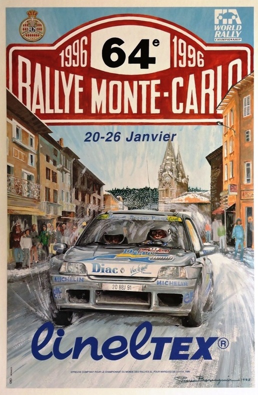 64ème RALLYE MONTE-CARLO. BERENGUIER Pierre