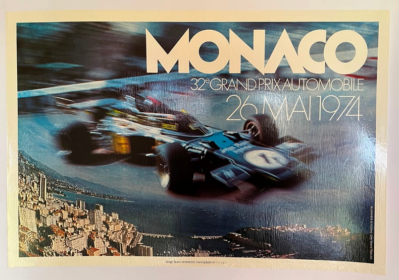 32&egrave;me GRAND PRIX MONACO
26 MAI 1974. 