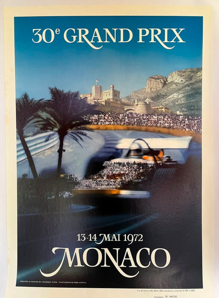 30&egrave;me GRAND PRIX MONACO
13-14 MAI 1972. 