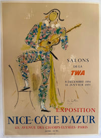 ARLEQUIN MUSICIEN
EXPOSITION NICE – COTE D’AZUR
SALONS DE LA TWA