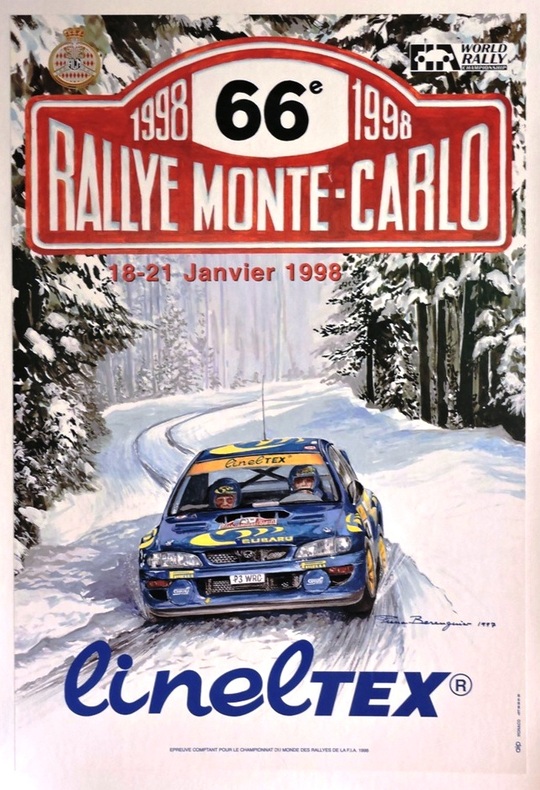 66ème RALLYE MONTE-CARLO. BERENGUIER Pierre