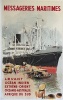 MESSAGERIES MARITIMES
LEVANT, OCEAN INDIEN, EXTREME-ORIENT, OCEANIE-AUSTRALIE, AFRIQUE DU SUD. BRENET Albert