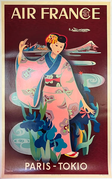 AIR FRANCE
PARIS – TOKIO. TABUCHI Yasse