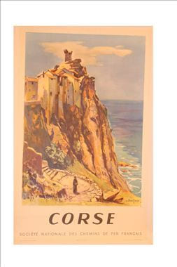 CORSE  SNCF. PAGES A.
