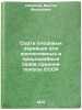 Sorta plodovykh derevev dlya kollektivnykh i priusadebnykh sadov sredney polo&Ouml;. Smirnov, Viktor Fedorovich