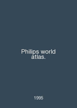 Philips world atlas. In English /Philips world atlas.. undefined