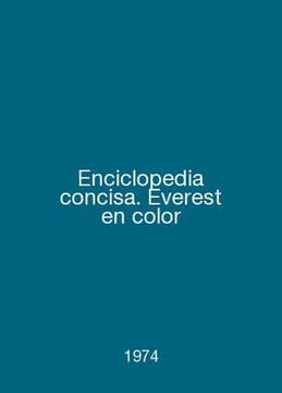 Enciclopedia concisa. Everest en color In English /Enciclopedia concisa. Everes. undefined