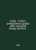 Cliffs. TOEFL preparation guide with optional essay section. In English /Cliffs. 