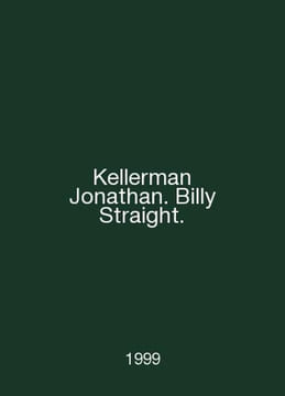Kellerman Jonathan. Billy Straight. In English /Kellerman Jonathan. Billy Strai. undefined