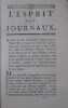 L'esprit des Journaux Francois et Etrangers. 