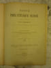 Revue Philatelique Suisse. 