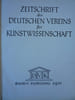 Zeitschrift des Deutschen Vereins Fur Kunst-Wissenschaft. 