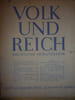 Volk und Reich politische monatshefte. 