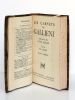 Les carnets de Gallieni Publiés par son fils Gaëtan GALLIENI. Notes de P.-B. GHEUSI. Portrait et autographes.. GALLIENI.