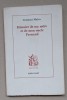 Histoire de ma m&egrave;re et de mon oncle Fernand, suivi de Un ouvrier &eacute;crit par Henri Barbusse, Pr&eacute;face d'Henry Poulaille.. Malva, Constant