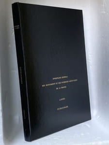 Inventaire général des monuments et des richesses atistiques de la France. Commission Générale d'Aquitaine - LANDES - CANTON DE PEYREHORADE