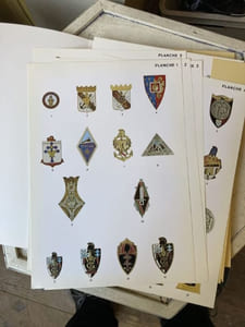 LES INSIGNES DU GENIE. Essai d'inventaire et de classement