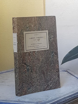 CARNETS PYRENEENS. Préface de L. Le Bondidier. RAMOND de CARBONNIERES (L. F. E.)
