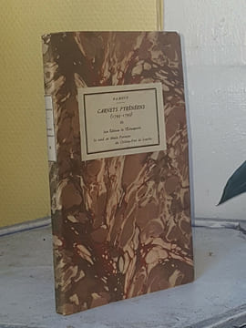 CARNETS PYRENEENS. Préface de L. Le Bondidier. RAMOND de CARBONNIERES (L. F. E.)