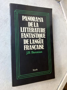 Panorama de la littérature fantastique de langue française 