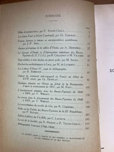 Bulletin de la Société des Sciences Lettres et Arts de Pau 4e série Tome IV 1969
