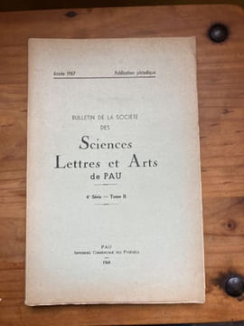 Bulletin de la Société des Sciences Lettres et Arts de Pau 4e série Tome II 1968. COLLECTIF - [Béarn]
