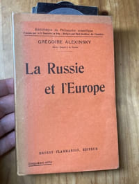 La Russie et l'Europe