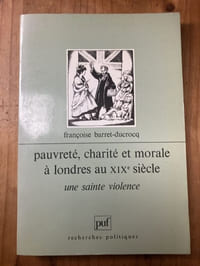 Pauvreté, charité et morale à Londes au XIXe siècle. Une sainte violence.