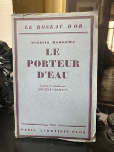 LE PORTEUR D'EAU. Traduit du polonais par Bouzinac-Cambon