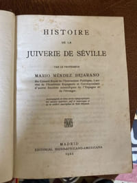 HISTOIRE DE LA JUIVERIE DE SEVILLE