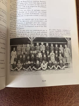 DANS LES LANDES Notre école au bon vieux temps. RATONNAT Jean-François - JOLY Jules - [Landes]