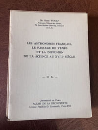 Les astronomes français, le passage de Vénus et la diffusion de la science au XVIIIe siècle D 82