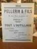 Catalogue PELLERIN & FILS 1950. Tout l'outillage pour bijoutiers joailliers, sertisseurs, graveurs, etc... . COLLECTIF - [Bijouterie - Joaillerie - ...