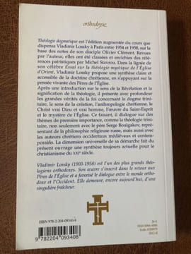 Théologie Dogmatique édité par Olivier Clément et Michel Stavrou. LOSSKY Vladimir - [Religion Orthodoxe]