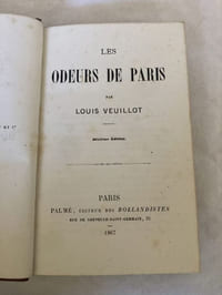 Les odeurs de Paris