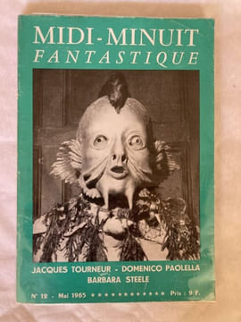 MIDI-MINUIT FANTASTIQUE n°12 Mai  1965 - Jacques Tourneur - Domenico Paolella - Barbara Steele. [Fantastique] - Collectif - Eric Losfeld 