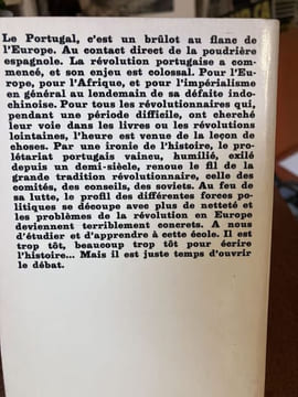 PORTUGAL : La révolution en marche. BENSAÏD Daniel - ROSSI Carlos - UDRY Charles André