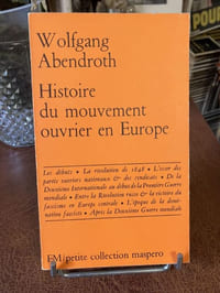 Histoire du mouvement ouvrier en Europe