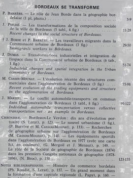 REVUE GEOGRAPHIQUE DES PYRENEES ET DU SUD-OUEST - Tome 49 Fascicule 1 - Janvier 1978. Collectif