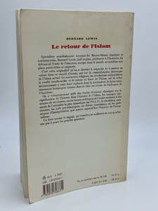  Le retour de l'Islam. Traduit de l'anglais par Tina Jolas et Denise Paulme. 