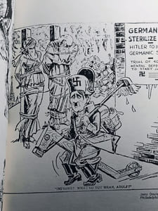 HITLER à travers la caricature internationale