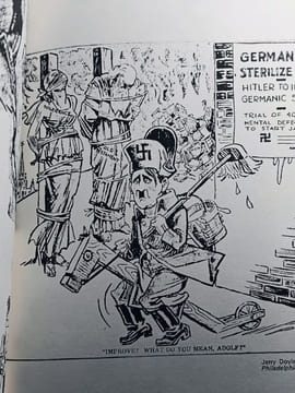 HITLER à travers la caricature internationale. MAILLARD Claude - SIMOËN Jean Claude - [Caricature]