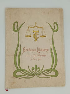 Bordeaux - Libourne à bord du Lot & Garonne 9 juin 1901