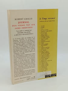 Journal d'un voyage fait aux Indes Orientales Août 1690 - Août 1691. Tome II