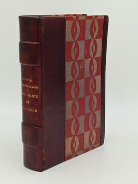 Les Chants de Maldoror. Chants I, II, III, IV, V, VI et une table. Lautréamont Isidore Ducasse Comte(de)