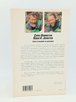 Voile et escalade au Groenland . BONINGTON Chris - JOHNSTON Robin K. - [Alpinisme - escalade]