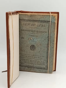 Annuaire du Département du Gers pour l'année 1823, avec le système Toaldo orné d'une gravure 