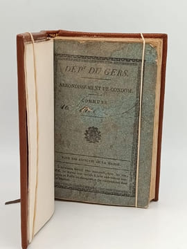 Annuaire du Département du Gers pour l'année 1823, avec le système Toaldo orné d'une gravure . Gers - Auch