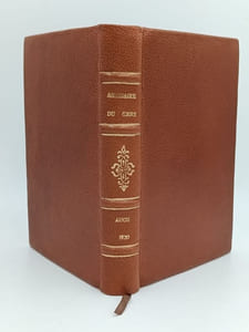 Annuaire du Département du Gers pour l'année bissextile 1820, avec le système Toaldo orné d'une gravure 
