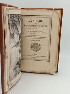 Annuaire du Département du Gers pour l'année 1827, avec le système Toaldo orné d'une gravure 
